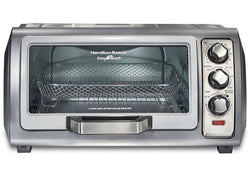 HORNO TOSTADOR AIRE HAMILTON BEACH 6 REB. ACERO INOX