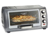 HORNO TOSTADOR AIRE HAMILTON BEACH 6 REB. ACERO INOX