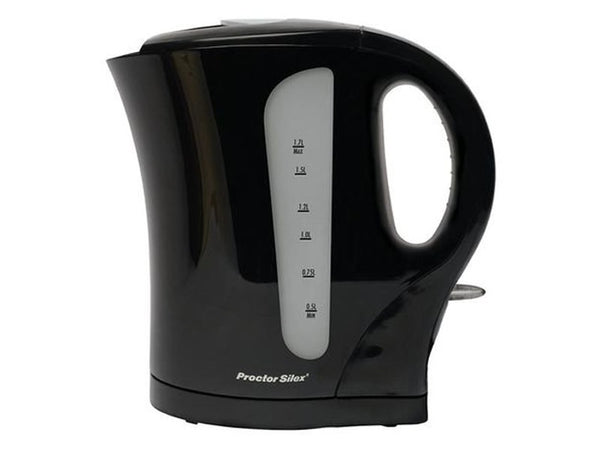 HERVIDOR DE AGUA PROCTOR SILEX K4097PS NEGRO 1.7LTS 150W