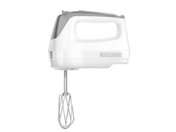 BATIDORA DE MANO BLACK & DECKER MX1500W 5VEL. BLANCA