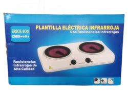 PLANTILLA ELECTRICA ERICK-SON PEE04N 2 DISCOS 2000 WATTS