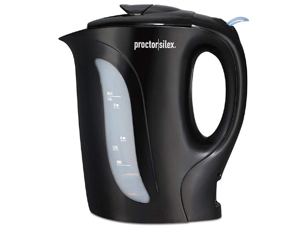 HERVIDOR DE AGUA PROCTOR SILEX K2071PS 1LT NEGRO 1000W