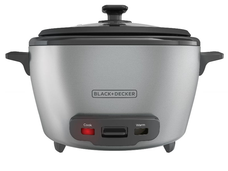 BLACK & DECKER RC5200M 10-CUP RICE COOKER GREY