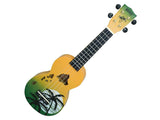 UKELELE SOPRANO GREEN BURST TMMD1HAGNB