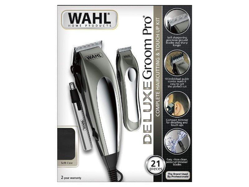 WAHL 79305-3608 DELUXE GROOM PRO HAIR CLIPPER