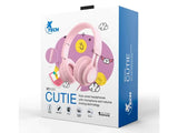 AURICULAR CON MICROFONO XTECH CUTIE KIDS ROSADO