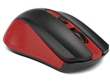 MOUSE XTECH XTM-310RD 2.4 GHZ 4-BUTTON ROJO