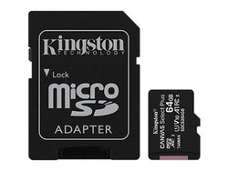 TARJETA KINGSTON 64GB MICROSDXC CANVAS 100R