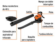 SOPLADORA GASOLINA TRUPER 26CC SOPLA-26T
